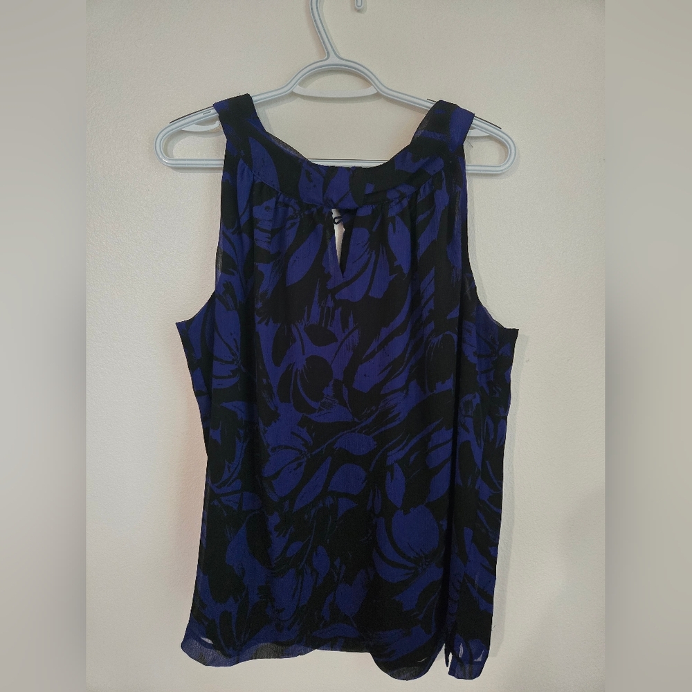 Apt. 9 Women's Black and Blue Blouse